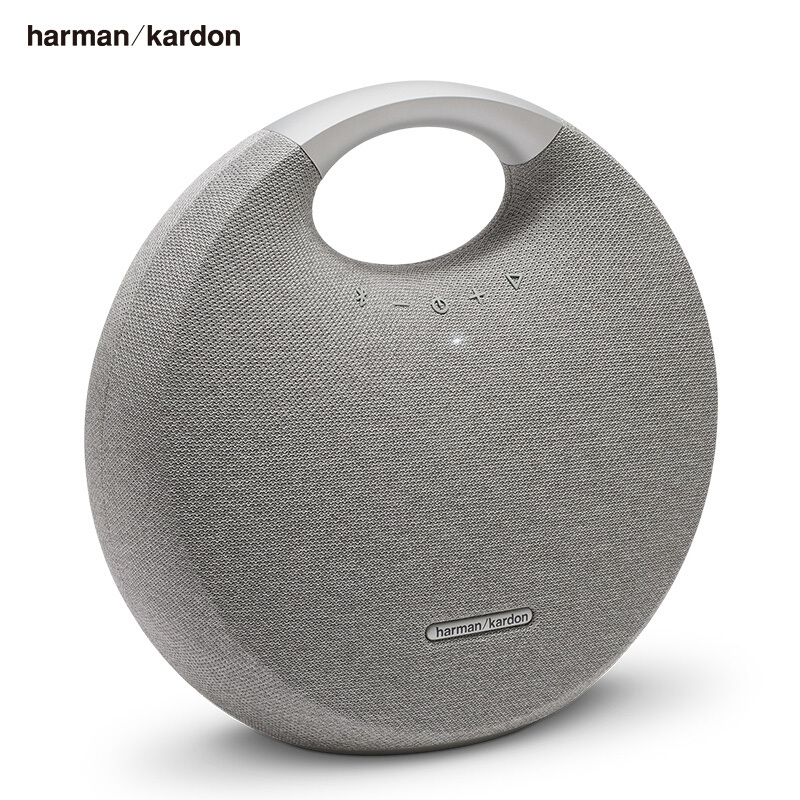 Harman/Kardon/哈曼卡顿OnyxStudio5音乐星环5无线蓝牙音箱 家用多功能便携桌面音响低音炮 灰色