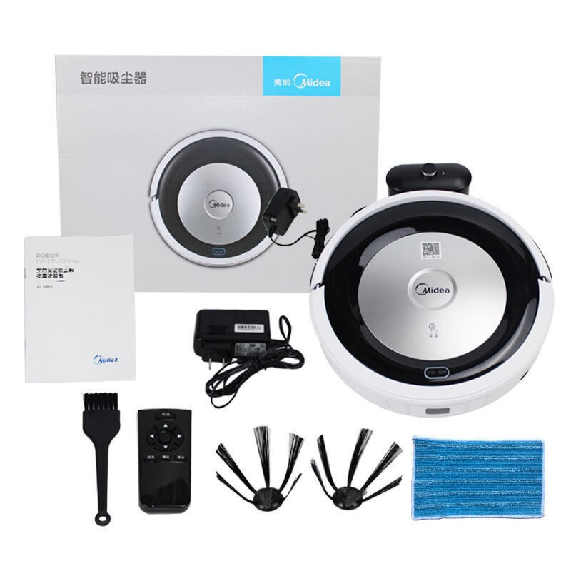 美的(Midea)扫地机家用清扫一体机拖擦地机智能吸尘器 自动充电扫地机器人 R1-L085B
