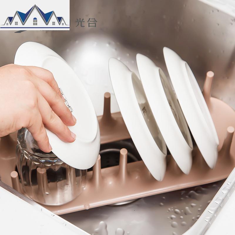 盘子支架茶饼托沥水架碗架托盘架陈列展示架摆台看盘底座摆件架 三维工匠收纳层架高清大图