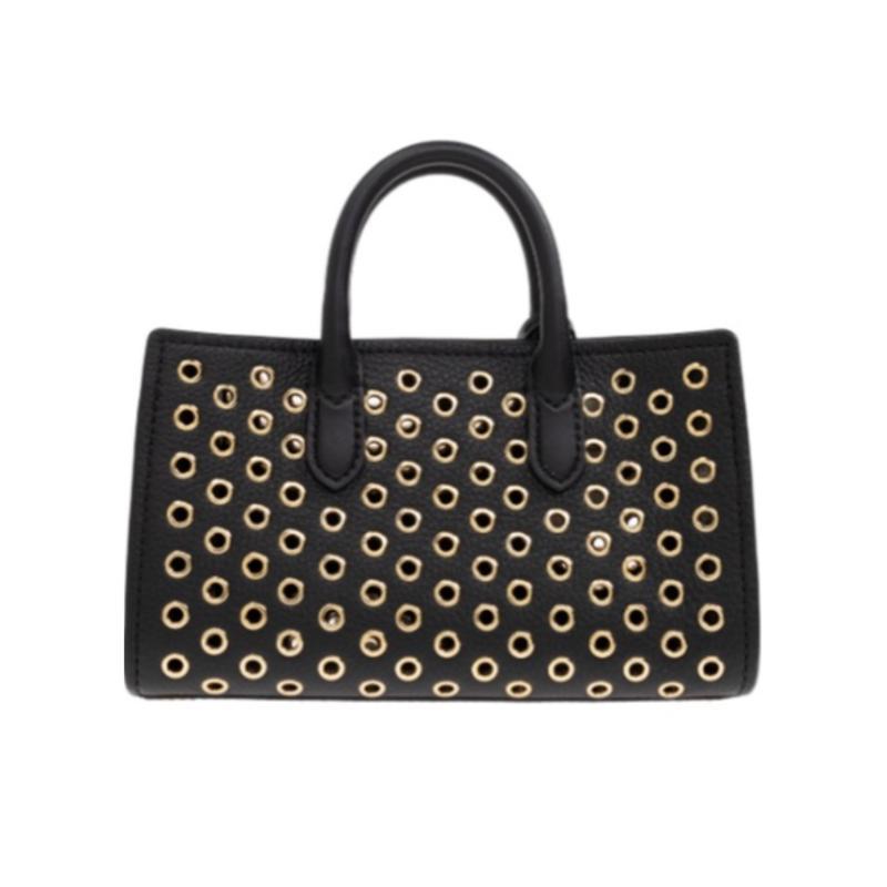 迈克·科尔斯(MICHAEL KORS)女士单肩包皮质坠饰点缀穿孔设计可拆