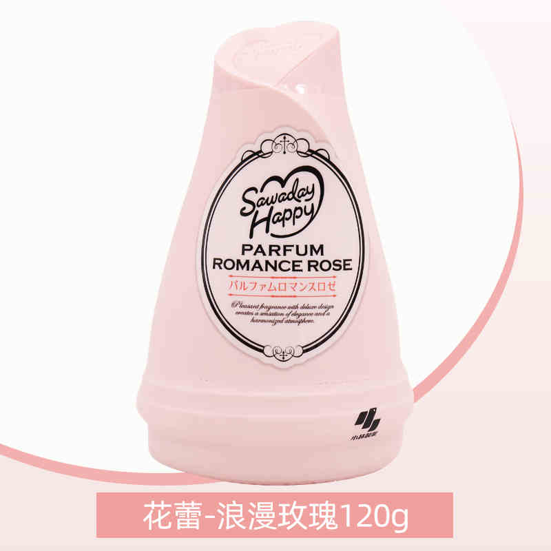 小林制药(KOBAYASHI)日本原装固体清香剂空气清新剂芳香剂除臭车载香水汽车香水 公主花香