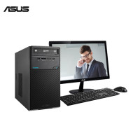 华硕(ASUS) D320MT 商用台式电脑整机 19.5英寸显示器(i3-6100 4G 1T 集显 DOS 无光驱)