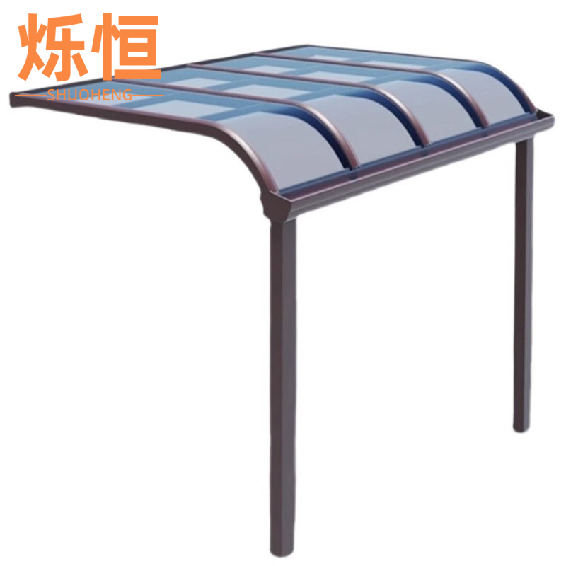 烁恒铝合金雨棚 定制平方米