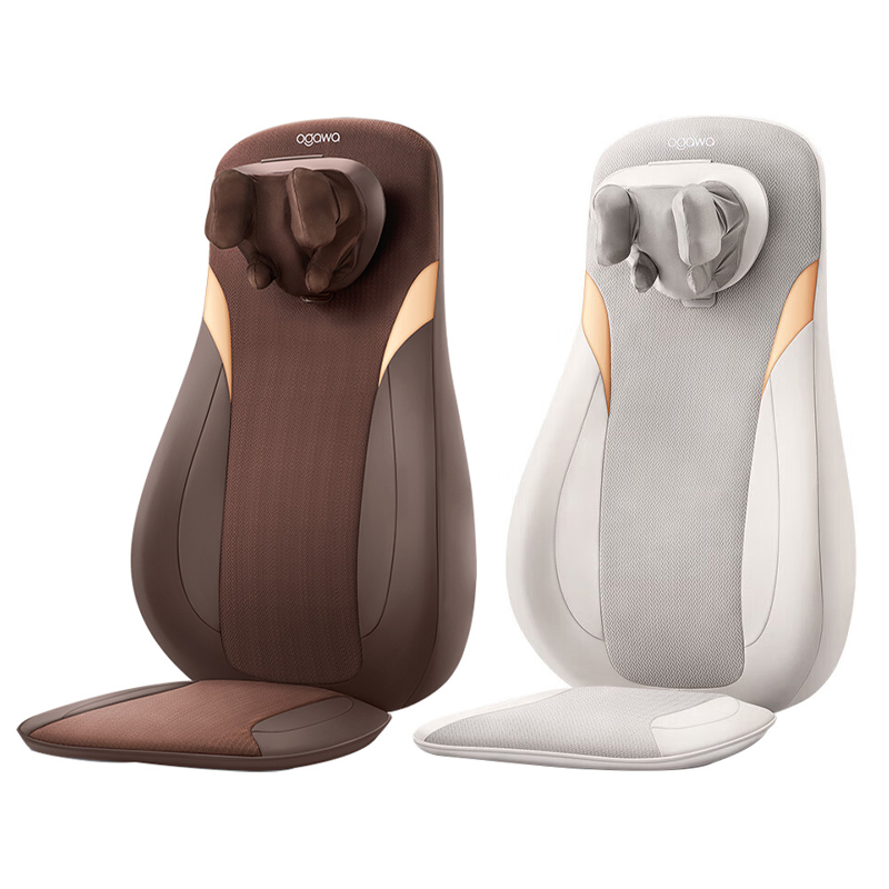 奥佳华按摩垫可折叠恒温热敷双芯配置智能按摩垫OG-1305(颜色随机)