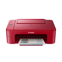 佳能(Canon)TS3380喷墨打印机家用彩色照片打印复印扫描一体机无线办公TS3180升级版 红色 套餐一:主机+内胆可加墨+4瓶墨水+送大礼包