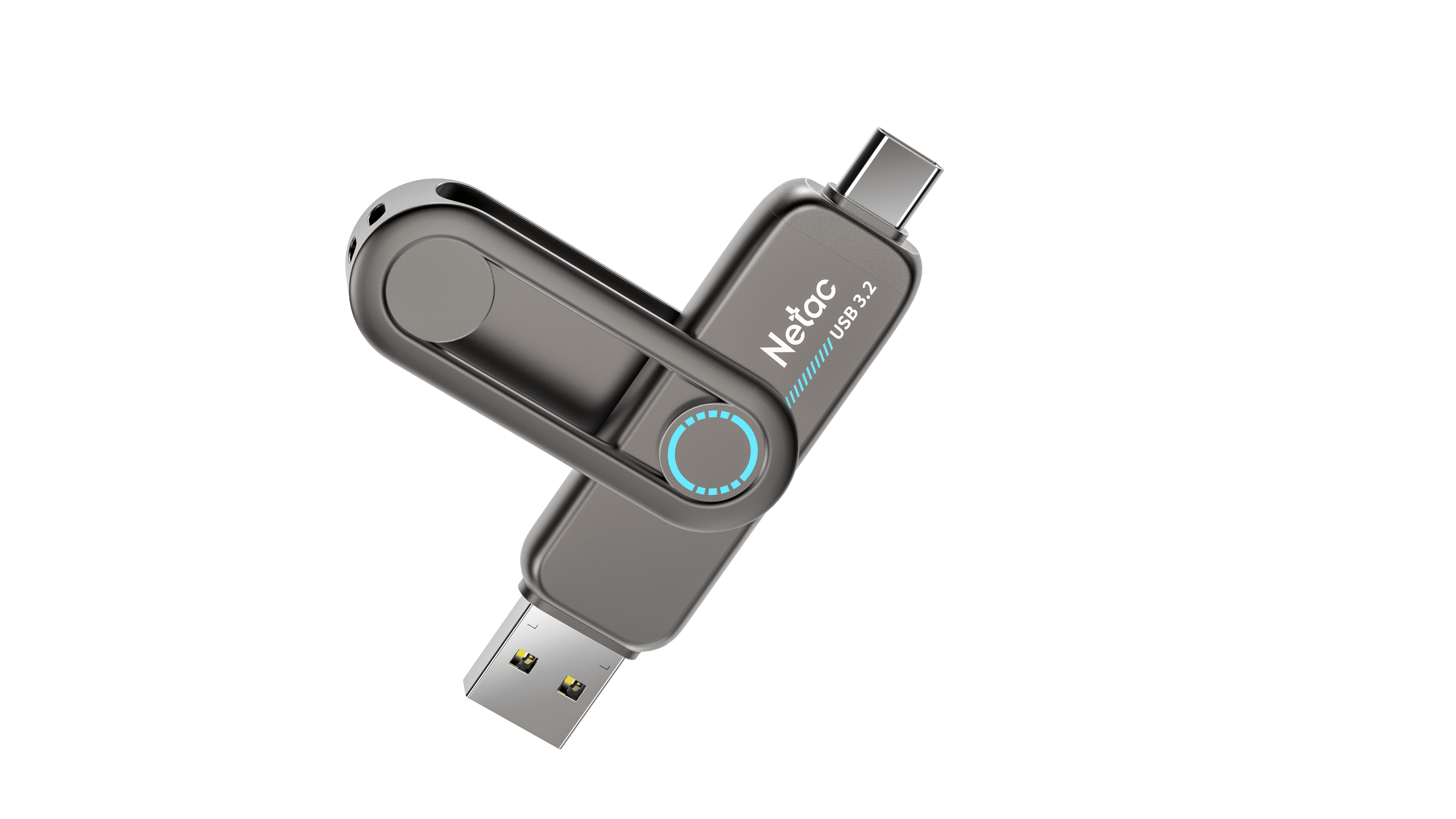朗科(Netac) 固态U盘 US7 1T USB3.2+TYPE-C 读速550M/S高清大图