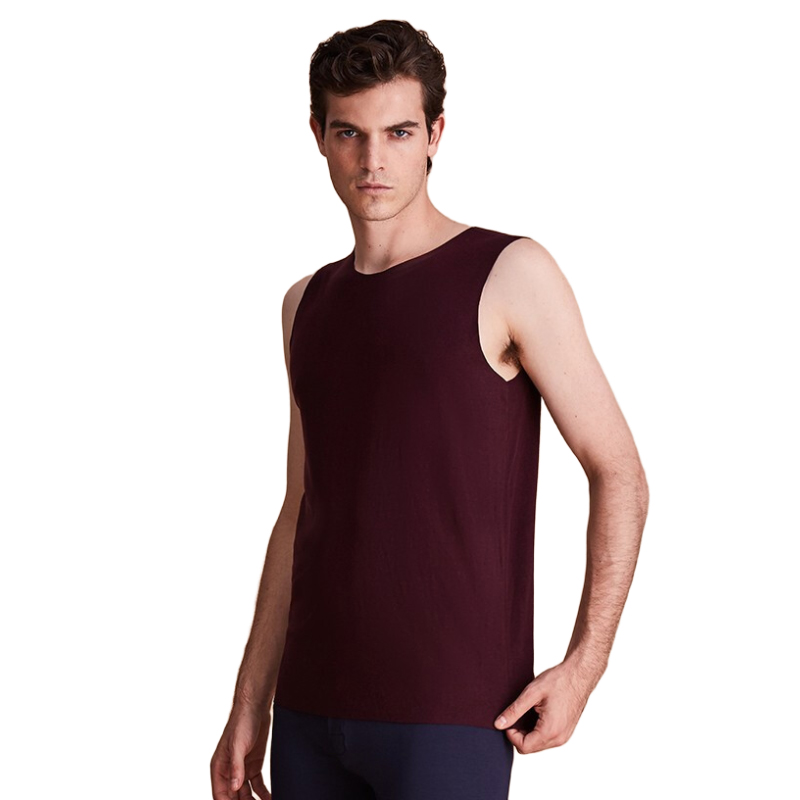 小护士 男士生热炭舒绒背心 SRB009高清大图