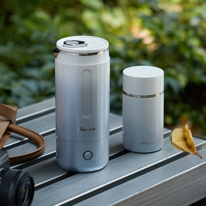 小熊(bear)电水壶便携式烧水壶电热水壶 迷你保温电水壶zdh-b04r1