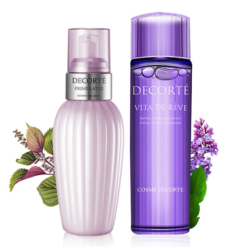 黛珂(COSME DECORTE)黛珂紫苏水爽肤水牛油果乳液套装面部护肤套装礼盒 紫苏水300ml+牛油果乳液300ml高清大图