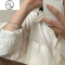 JiMiHana不对称双层链条打结手链s925银银ins小众设计气质手镯手饰女
