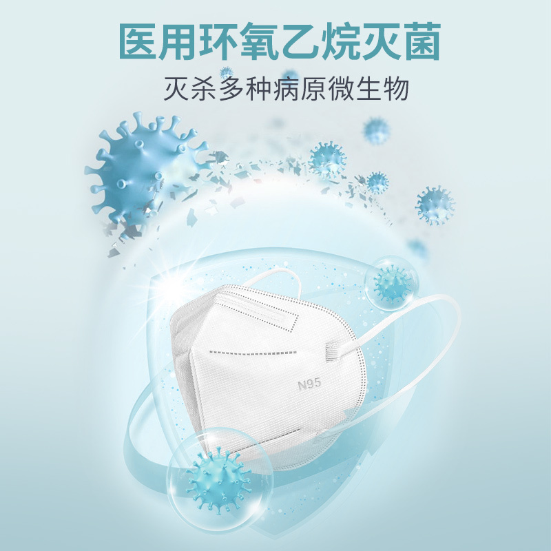 N95医用防护口罩 100个/包