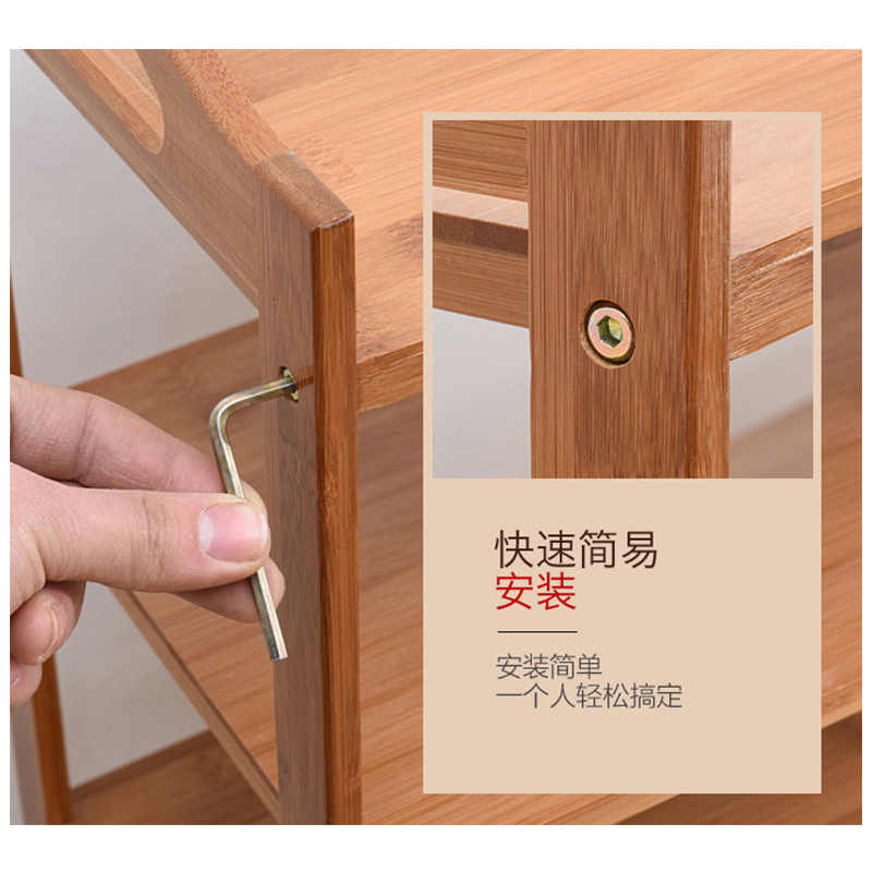 奇冠(QIGUAN) 鞋架 木质鞋架(T)