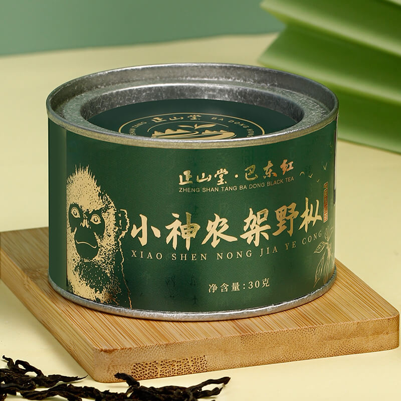 [正山堂]巴东红神农老枞特级 小神农架野茶叶 湖北特级红茶罐装正宗 3罐 共90g高清大图