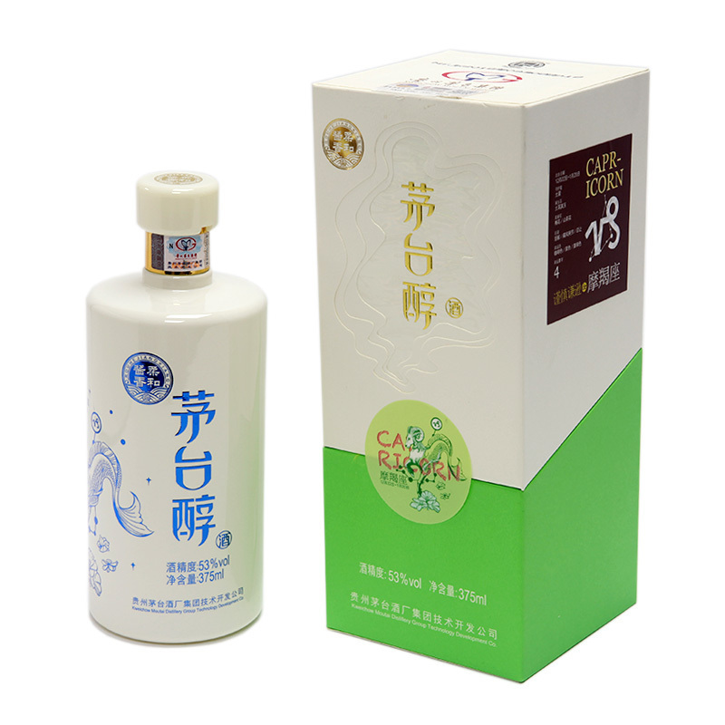 茅台醇 星座酒摩羯座 53度375ml*1盒装 酱香型白酒 入口柔顺