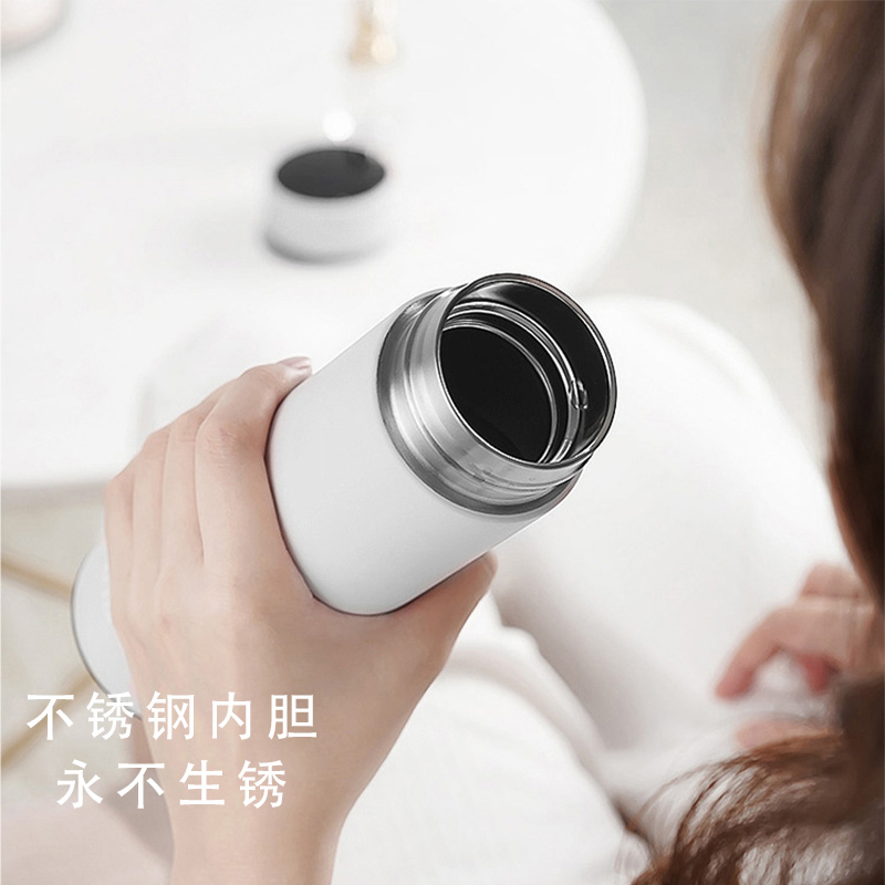 a la campagne聪明保温水杯 茶杯 智能测量温度 高端保温杯 简约