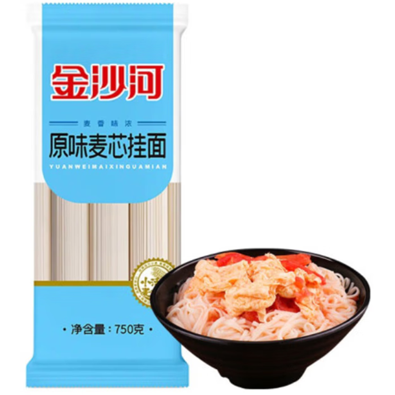 金沙河 原味麦芯挂面750g/袋