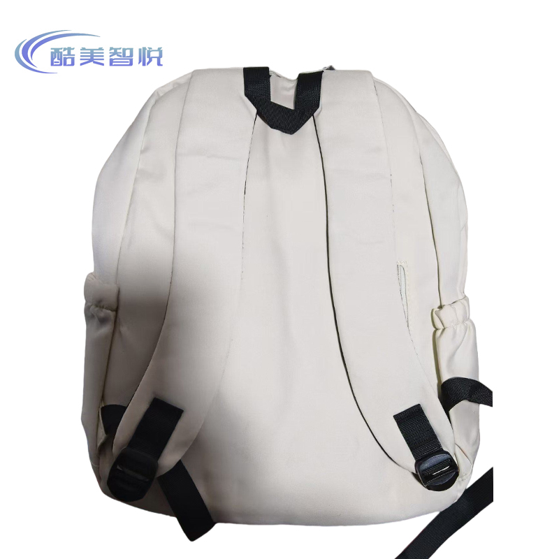 酷美智悦 双肩包米色30*15*42cm KM-BH776 个高清大图