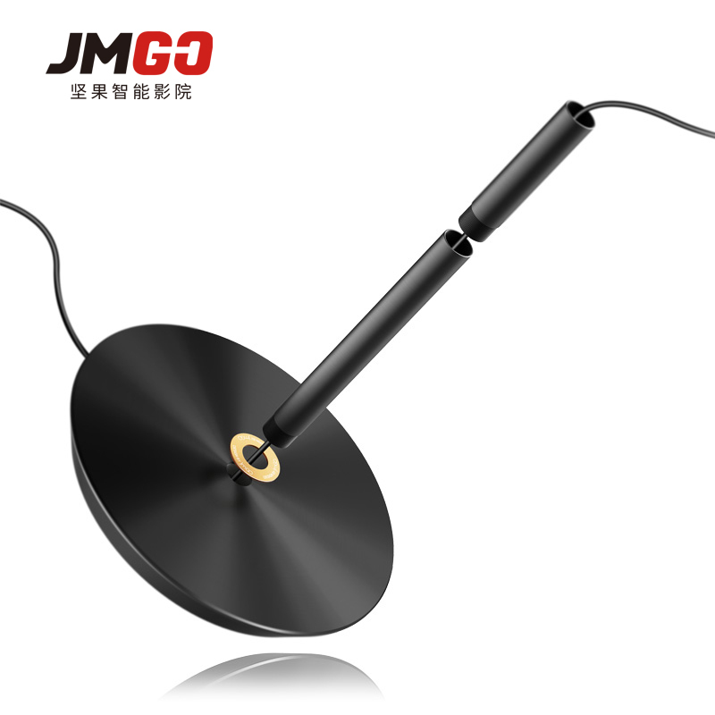 坚果JMGO 投影配件 球形云台 直立式 投影仪 支架 铝镁合金 落地通用款 360度自由旋转 隐藏式收纳 散热