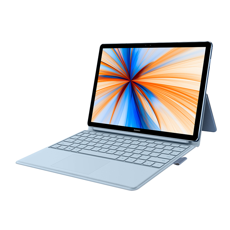 华为 HUAWEI MateBook E 12英寸 平板电脑笔记本电脑轻薄本二合一(八核高通骁龙850处理器 8GB 256GB固态硬盘 含皮套键盘 魅海蓝)