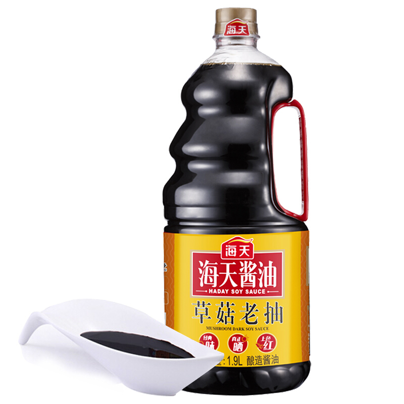 海天 1.9L 草菇老抽酱油 1.9L