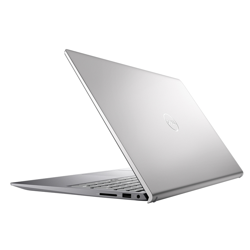 戴尔(DELL)灵越5510 15.6英寸超轻薄高端商务设计师时尚笔记本电脑(十一代i7-11390H 16G 512GSSD MX450-2G 高清屏)银 标配