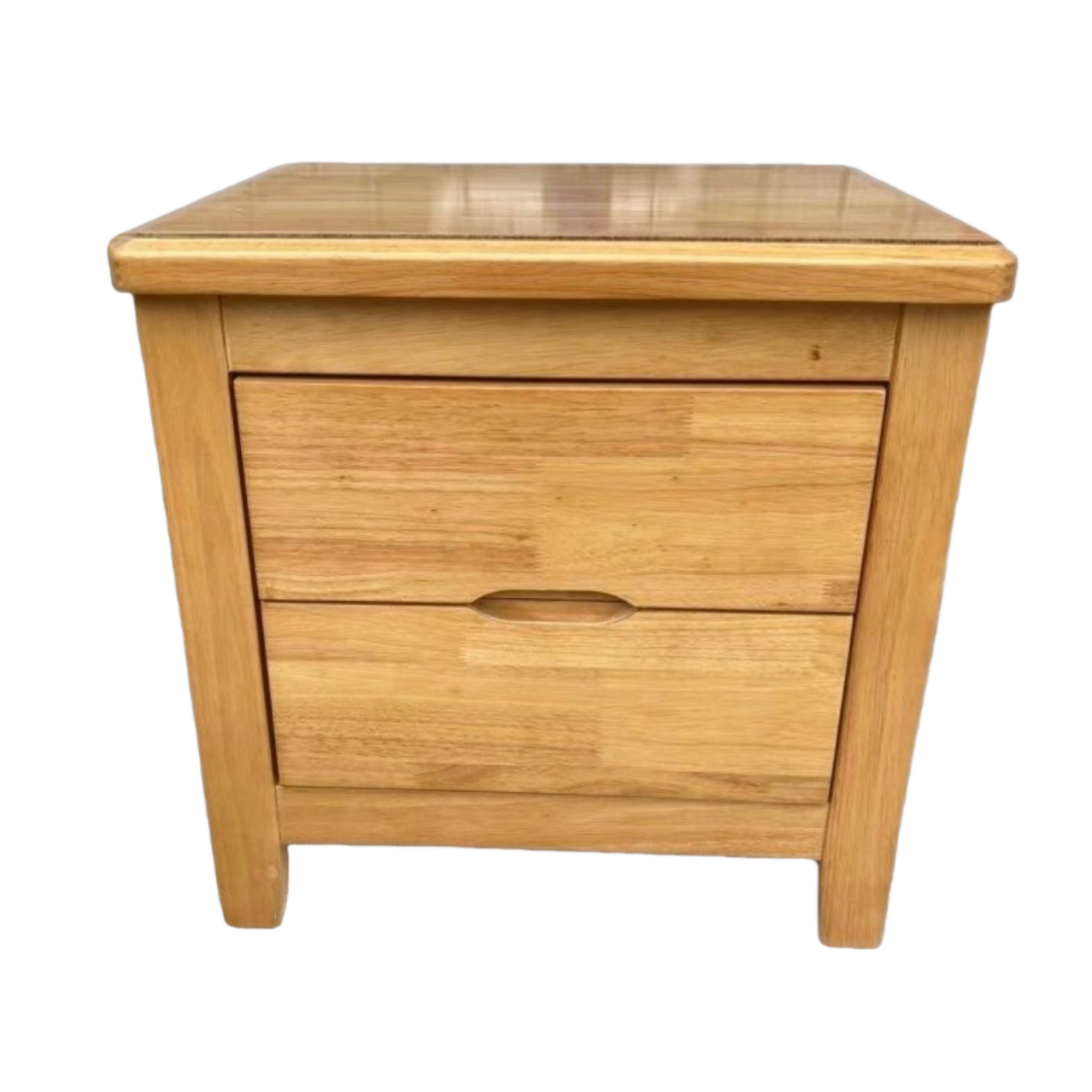 乐琪艺 床头柜 木质50cm 个高清大图