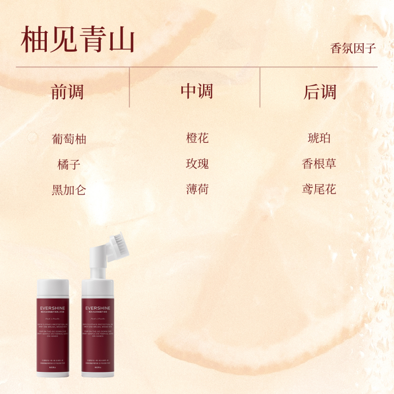 EVERSHINE 晴天大白羽绒服干洗剂 柚见青山150ml*1瓶高清大图