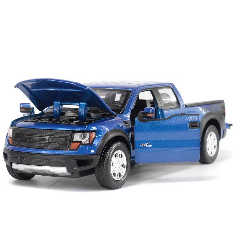 132皮卡车猛禽玩具儿童玩具声光合金回力玩具小汽车模型礼物皮卡玩具