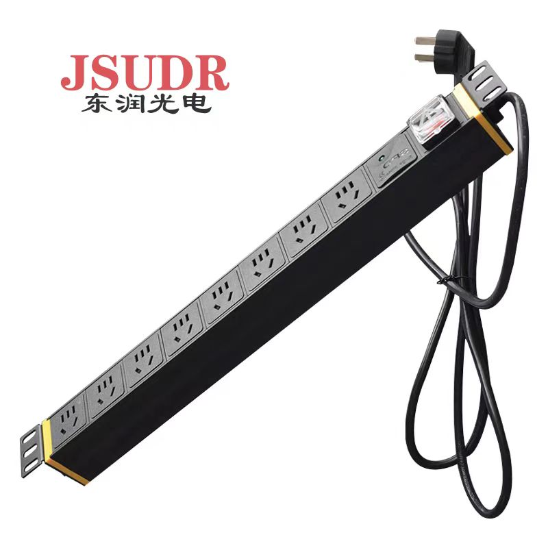 JSUDR东润机柜PDU插座 8位10A-20米 +套