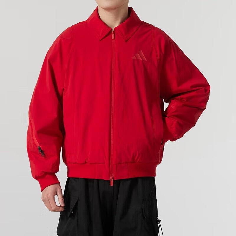 Adidas阿迪达斯新款梭织夹克男装运动休闲外套 JZ4193 C高清大图