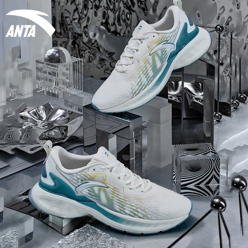 安踏创跑鞋1.5大数据专业跑步鞋男新款马拉松缓震网面透气运动鞋