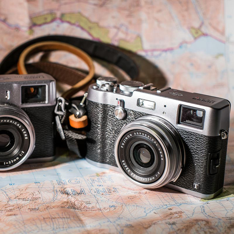 富士(FUJIFILM)相机 X100F 银色 复古文艺,比微单相机更便携