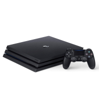 索尼（SONY）PlayStation 4 国行ps4pro家用电视游戏机ps4pro2TB黑色+黑色手柄（双手柄）