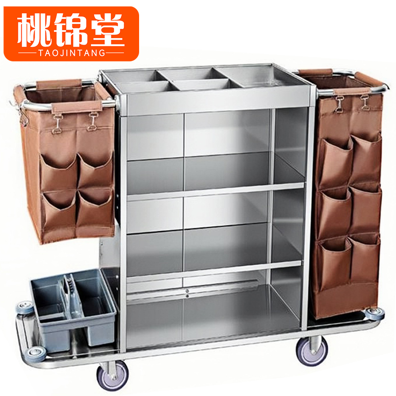 桃锦堂布草车b款个高清大图