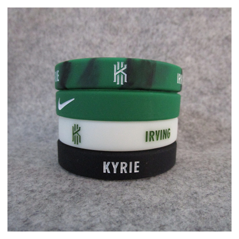 欧文珍藏耐标硅胶夜光运动手环硅胶腕带手链饰品