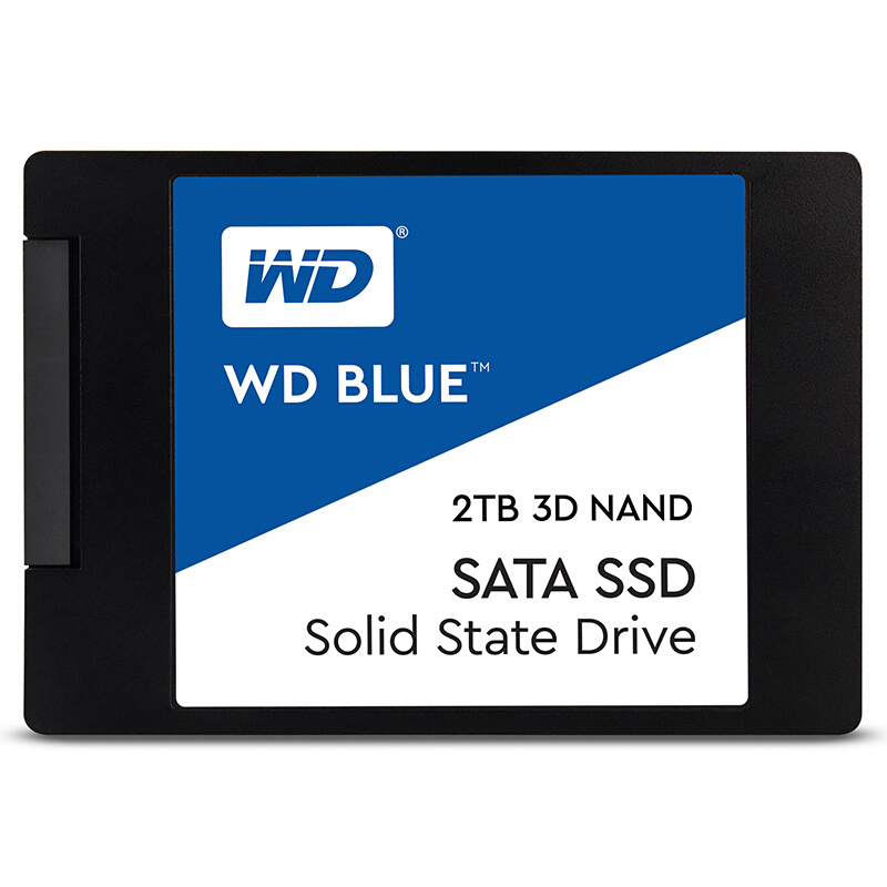 西部数据wd2tssd固态硬盘sata30接口blue系列3d进阶高速读写版五年