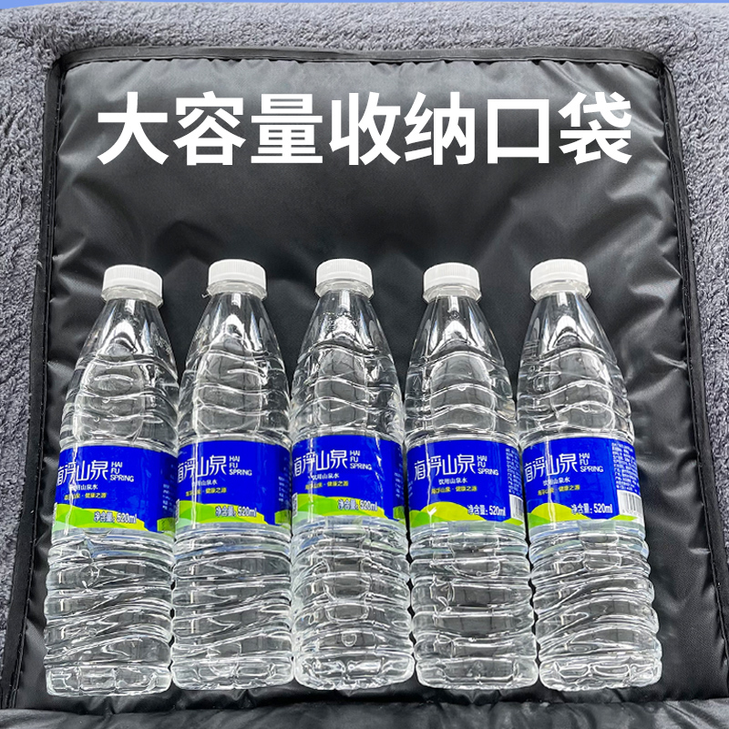 电动车挡风被冬季加绒加厚电瓶摩托车防风罩四季通用冬款双面防水【春秋款】加绒加厚★防水★灰色小熊高清大图