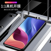 [送手机壳]轻万适用红米k40钢化膜全屏抗蓝光防摔贴膜k40pro红米手机保护膜全玻璃