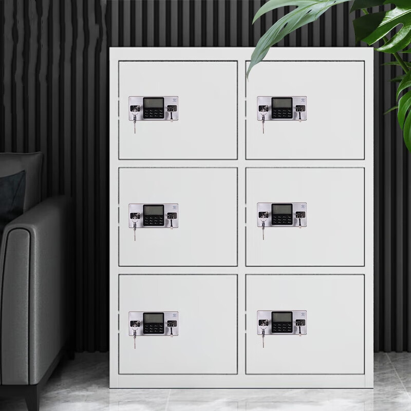 誉卓远 密码锁储物柜多门密码柜钢制文件柜档案资料柜八门电子锁保密柜高清大图