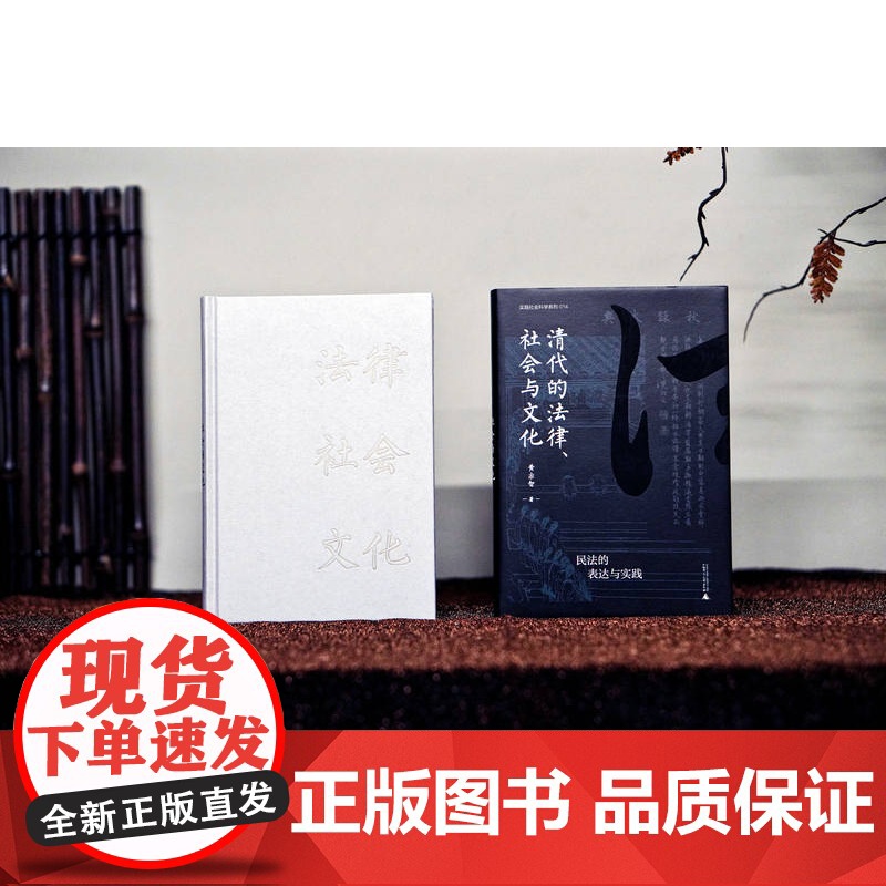 清代的法律、社会与文化:民法的表达与实践 黄宗智/著 大学问 民法 表达 实践 调解 广西师范大学出版社高清大图