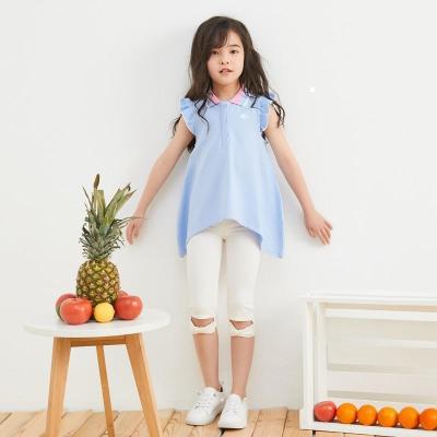 [2件2折价:19]米喜迪mecity童装夏中短裤修身打底裤七分裤
