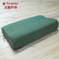 三极户外(Tri-polar)事业单位宿舍枕头橄榄绿记忆棉单人男睡觉专用不塌陷枕芯TP2822 军绿