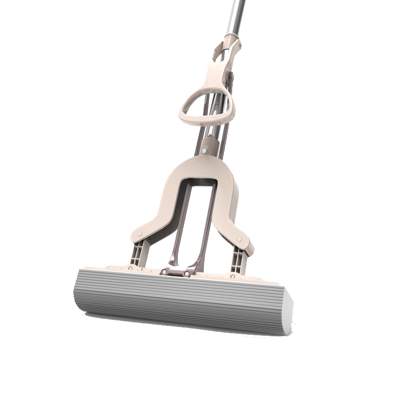 奇桄烁胶棉拖把28cm粉色把高清大图