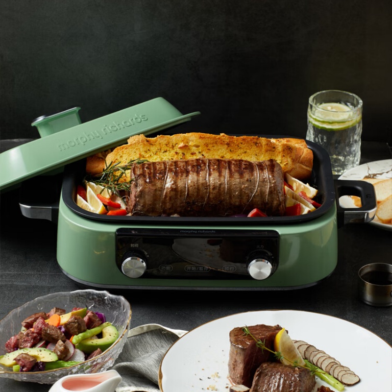 摩飞电器(MORPHY RICHARDS) MR1085 平面烤盘 多功能料理锅专用配件 适用MR9099高清大图