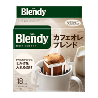 日本进口AGF挂耳咖啡18袋*2包深度烘焙黑咖啡粉