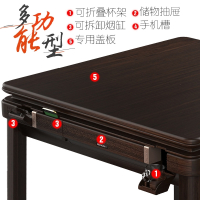 闪电客麻将机全自动餐桌两用麻将桌自动新款过山车折叠家用机麻电动