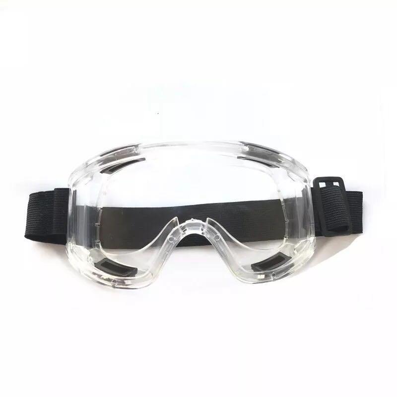 汐岩护目镜防唾沫劳保电焊保护眼睛防飞溅骑行透明防尘防风防沙防烟镜