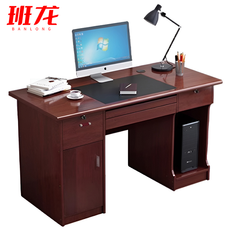 班龙电脑桌BL140-5张高清大图