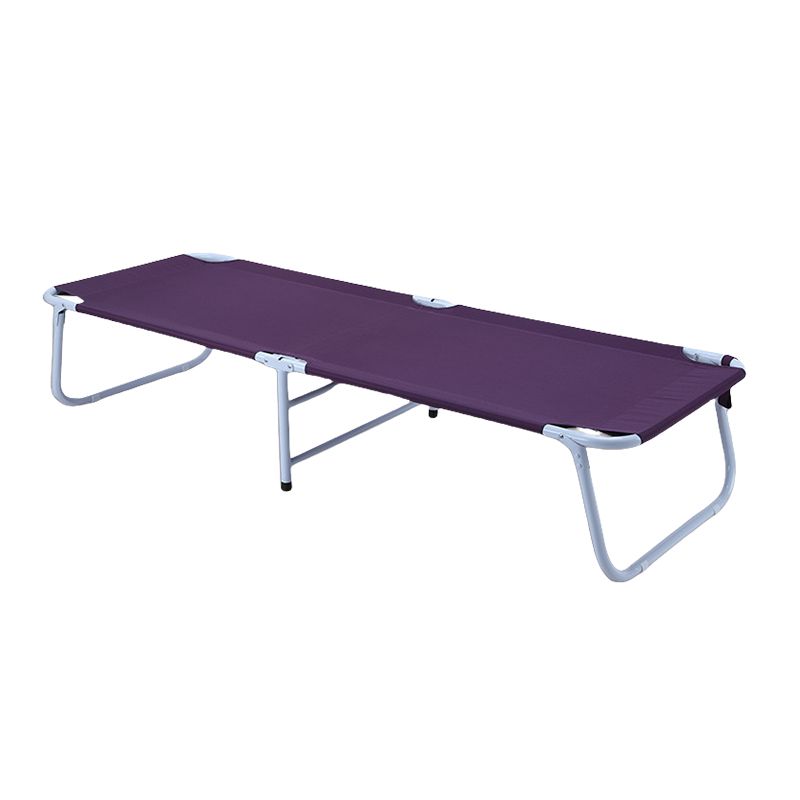 围达 午休便携折叠床 185*63双层紫 张高清大图