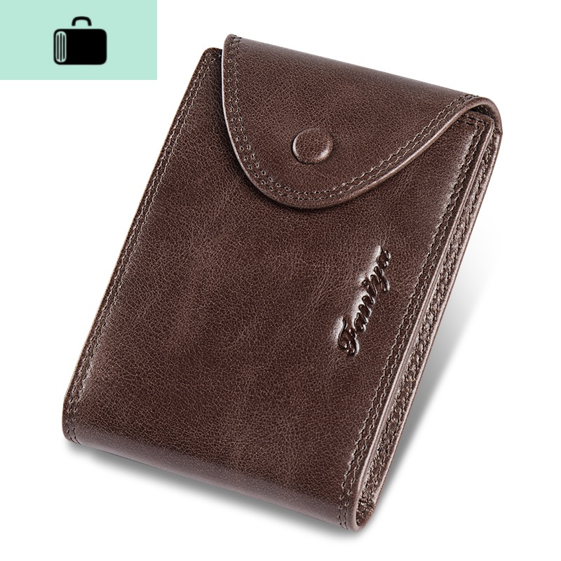 防盗刷卡包男士皮超薄多功能简约防消磁驾驶证皮套一体包小卡夹new